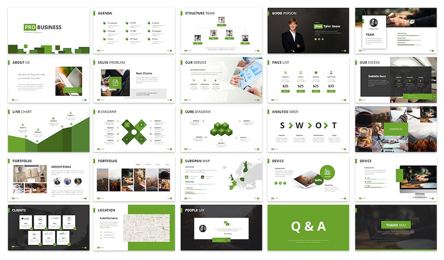 商业房地产项目规划PPT模板 - PPT派