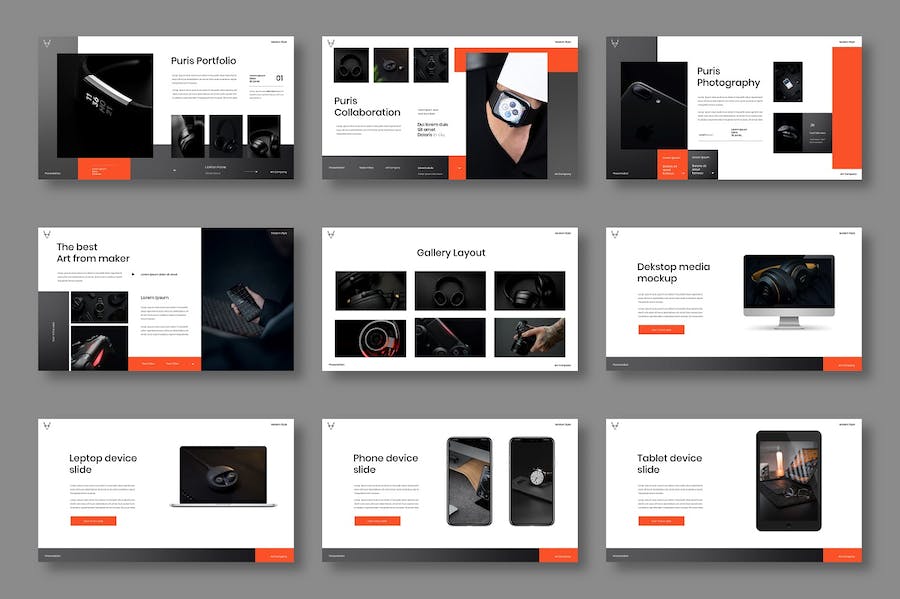 商务企业品牌展示推广Keynote模板 - PPT派