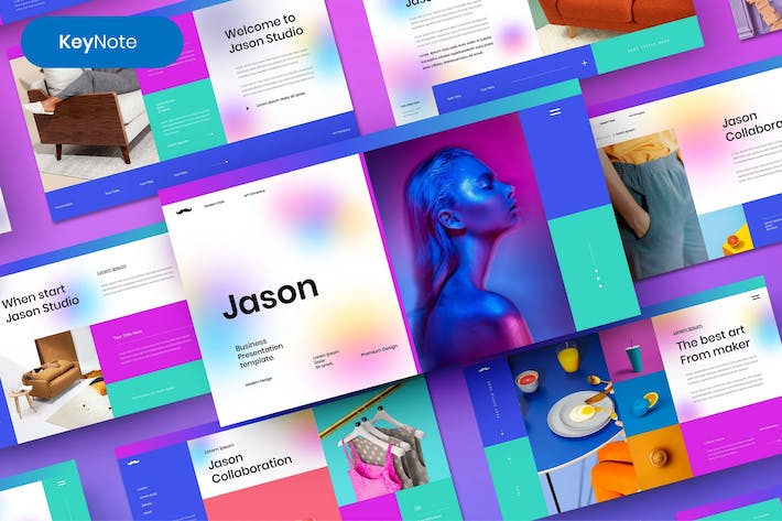 创意商务产品推广方案PPT模板 - PPT派