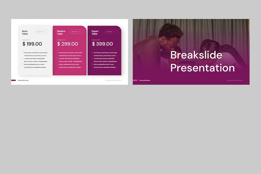 商业计划书融资方案Keynote模板 - PPT派