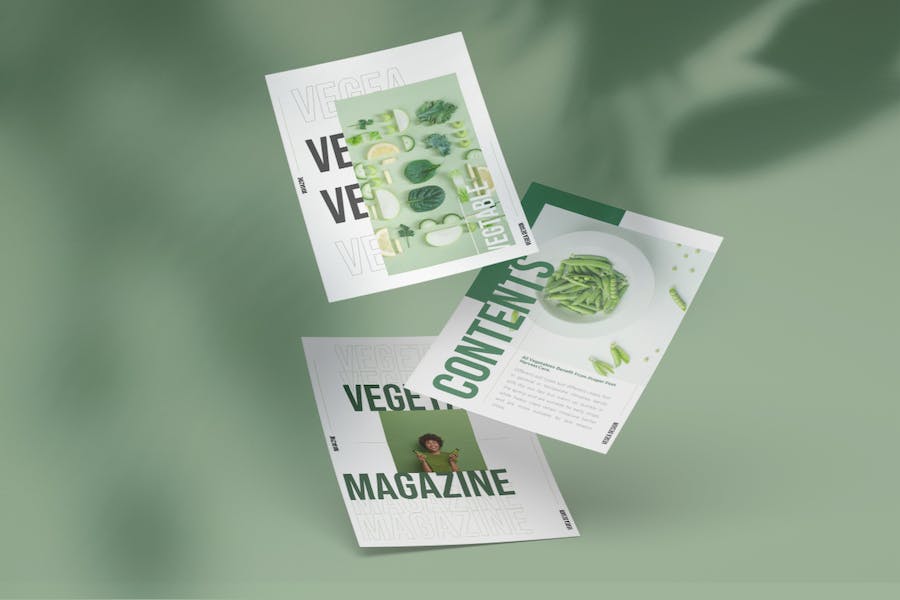 农业蔬菜产品推广品牌宣传Keynote模板 - PPT派