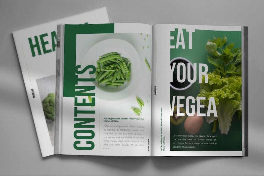 农业蔬菜产品推广品牌宣传Keynote模板 - PPT派