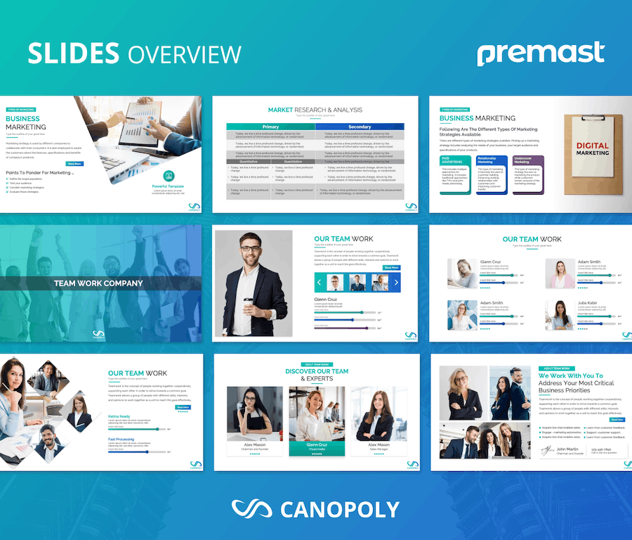 独角兽风格创业项目商业计划书PPT模板 - PPT派