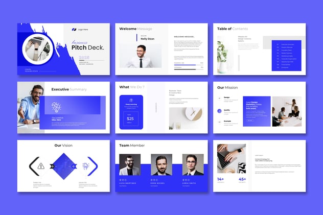 商业融资计划书演讲PPT模板 - PPT派