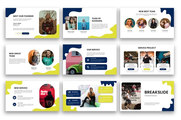 创意商业项目方案设计PPT模板 - PPT派