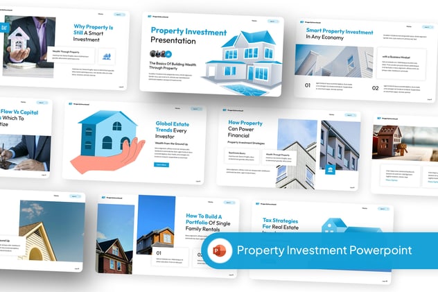 房地产投资项目融资方案PPT模板 - PPT派