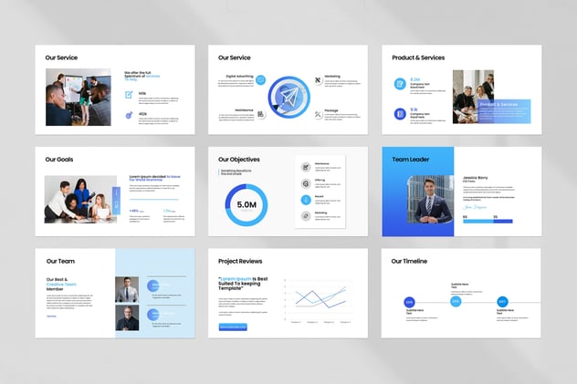营销计划战略推广策略方案Keynote模板 - PPT派