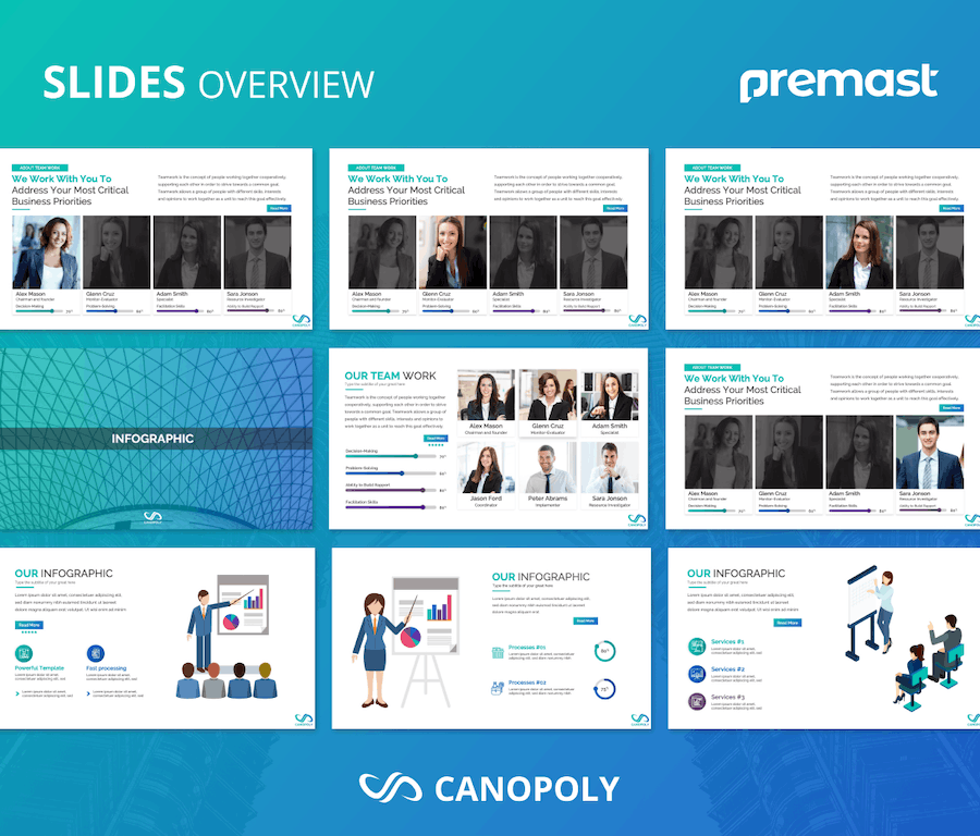 独角兽风格创业项目商业计划书PPT模板 - PPT派