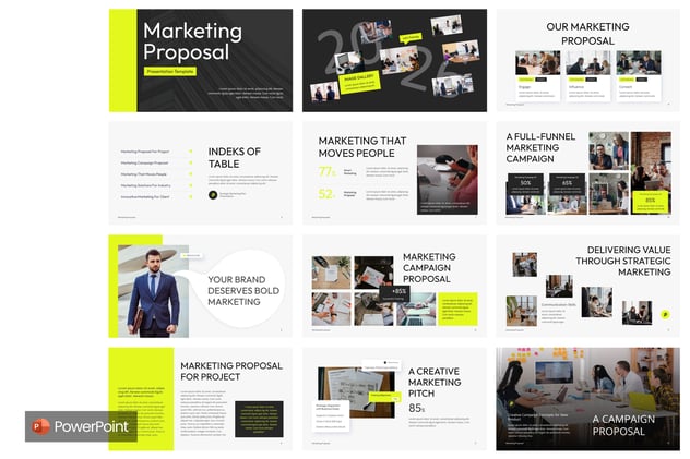 营销推广方案计划书PPT模板 - PPT派