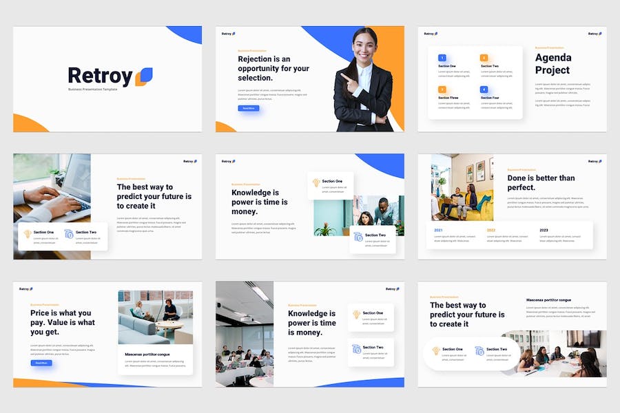 商业企业项目推介融资合作PPT模板 - PPT派