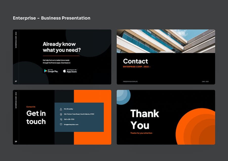 企业形象展示方案PPT模板 - PPT派