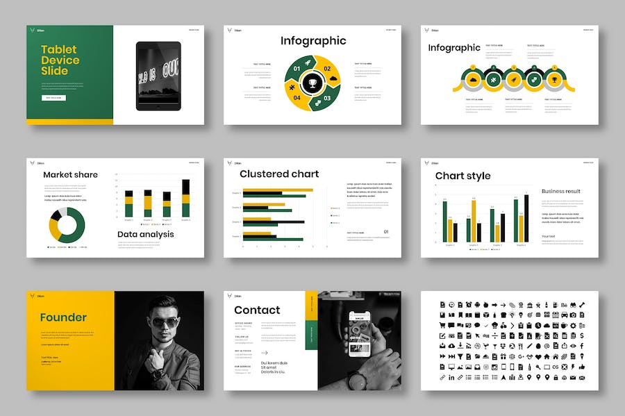 创意商务企业品牌介绍Keynote模板 - PPT派