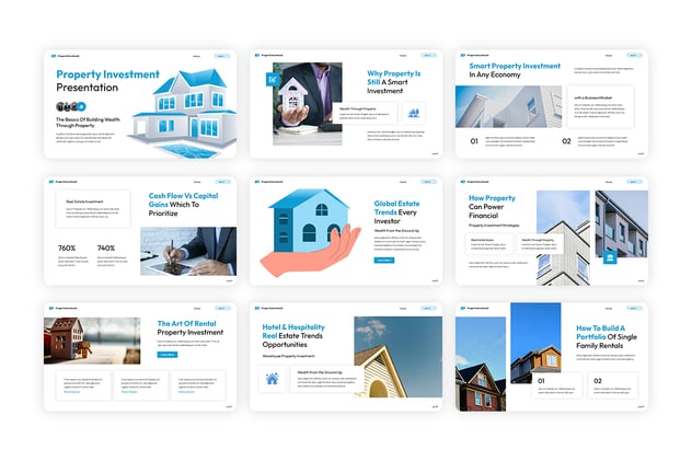 房地产投资项目融资方案PPT模板 - PPT派