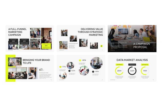 营销推广方案计划书PPT模板 - PPT派