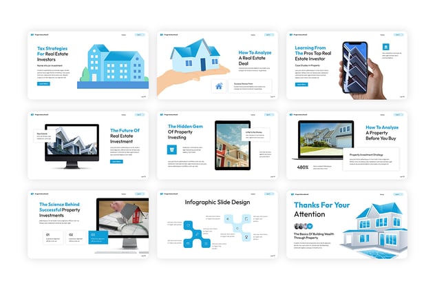 房地产投资项目融资方案PPT模板 - PPT派