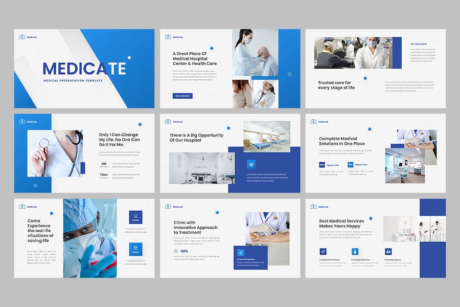 医疗培训教学知识传播Keynote模板 - PPT派