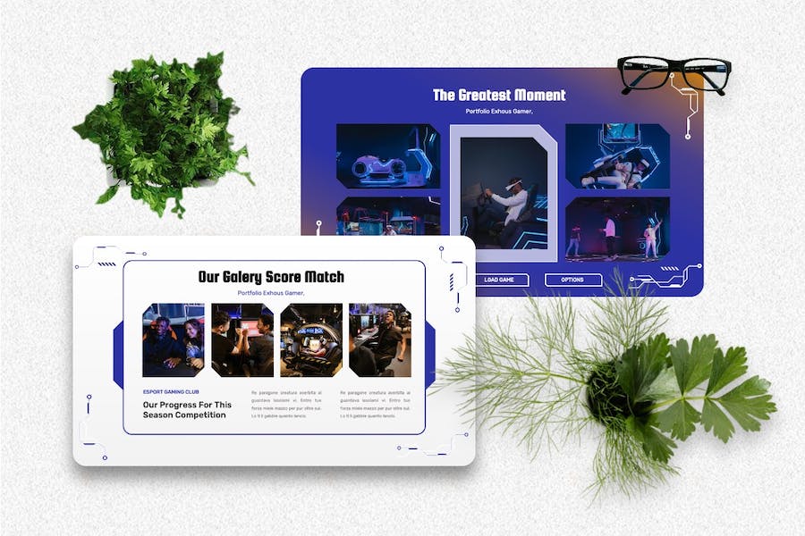 冠军玩家游戏电竞推广Keynote模板 - PPT派