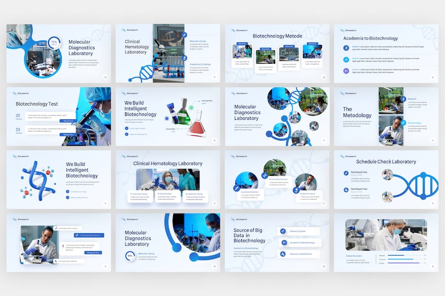 Biosearch-professional-science-powerpoint-template - PPT派