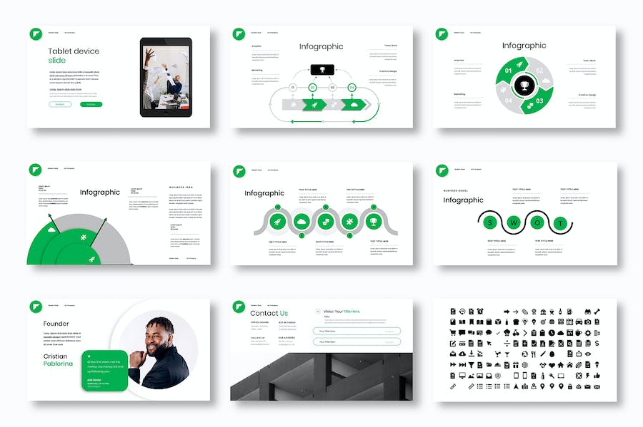 营销推广策划方案演讲Keynote模板 - PPT派