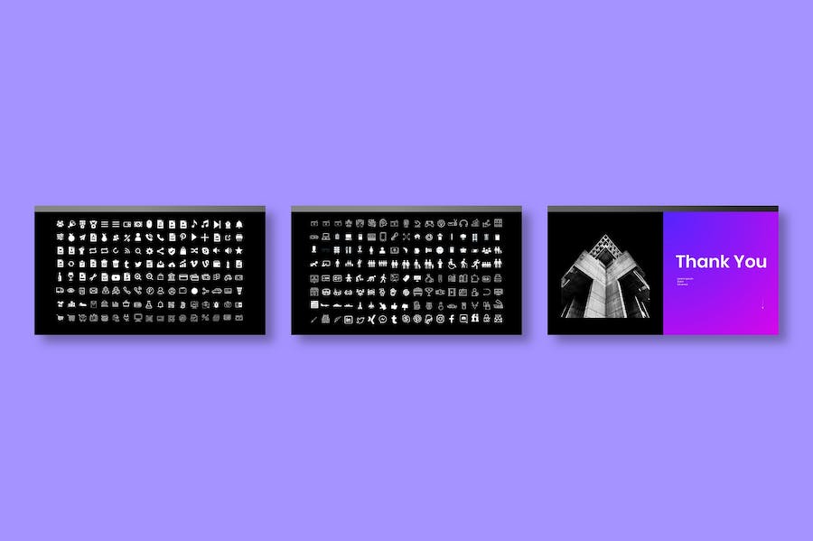 创意商务企业营销展示PPT模板 - PPT派