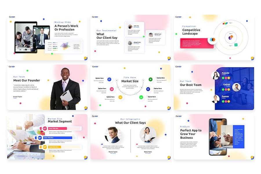 职业生涯规划发展策略Keynote模板 - PPT派