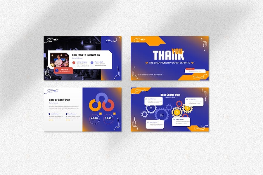 冠军玩家游戏电竞推广Keynote模板 - PPT派