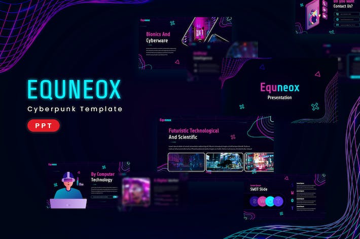 科技技术创新方案展示PPT模板 - PPT派