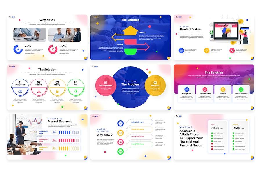 职业生涯规划发展策略Keynote模板 - PPT派