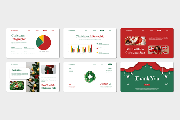 圣诞节特别促销活动方案Keynote模板 - PPT派