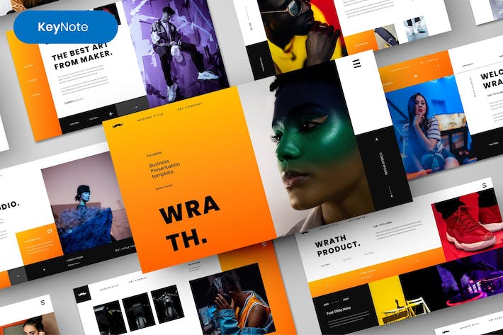 商务企业团队管理培训宣传Keynote模板 - PPT派