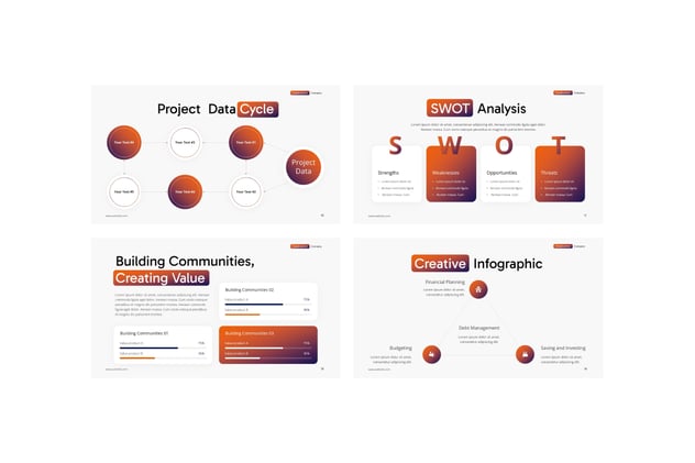 建筑工程公司融资提案方案PPT模板 - PPT派