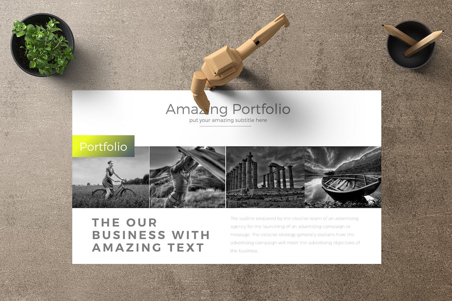 创意商业品牌演讲Keynote模板 - PPT派