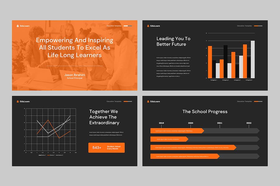 教育课程教学培训设计PPT模板 - PPT派