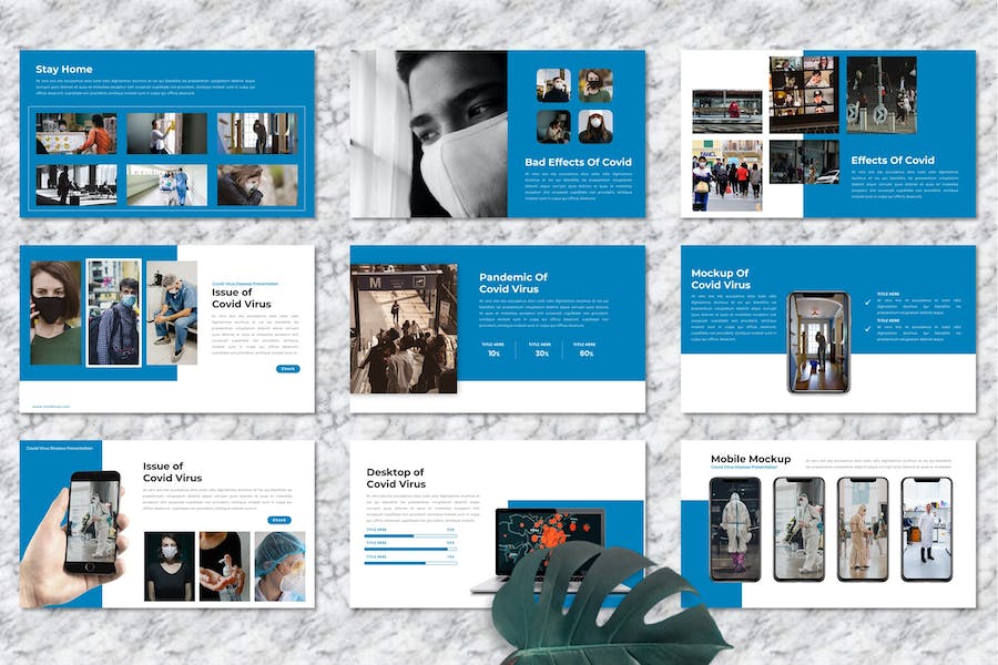 疫情防控医疗健康讲座方案Keynote模板 - PPT派