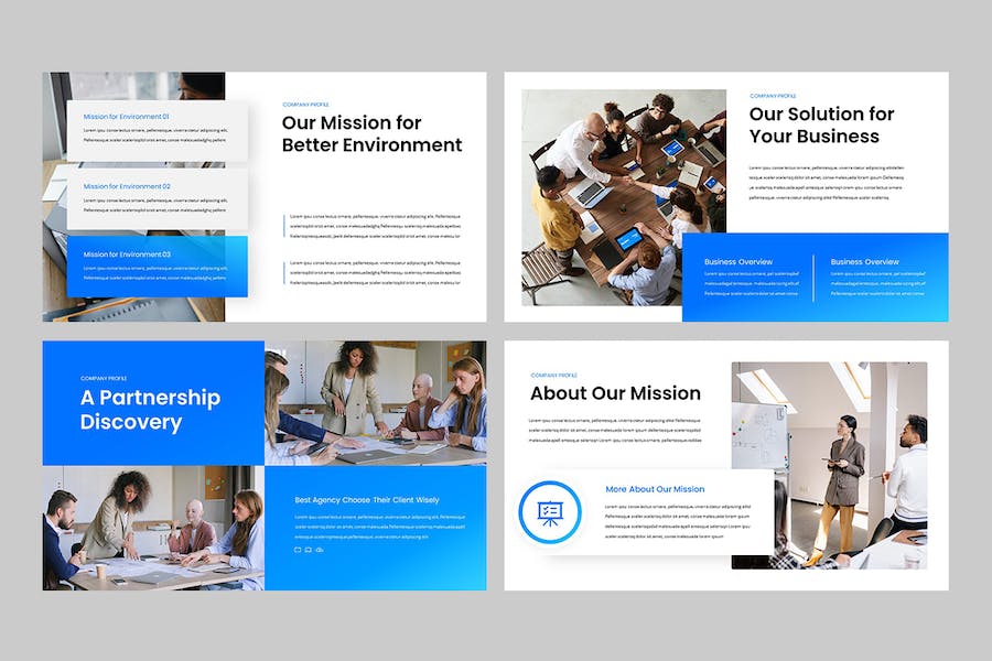 公司企业形象展示方案PPT模板 - PPT派