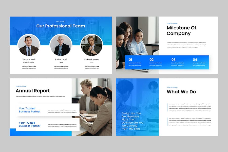 公司企业形象展示方案PPT模板 - PPT派