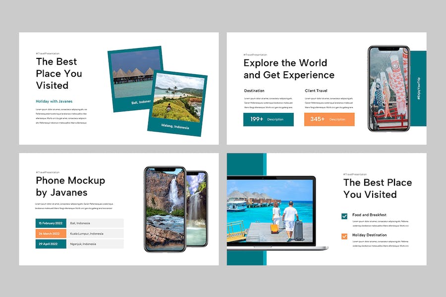 旅游旅行社线路推介服务方案PPT模板 - PPT派