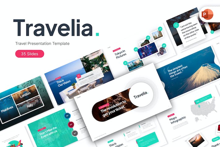 Travelia-现代-PowerPoint-模板- PPT派