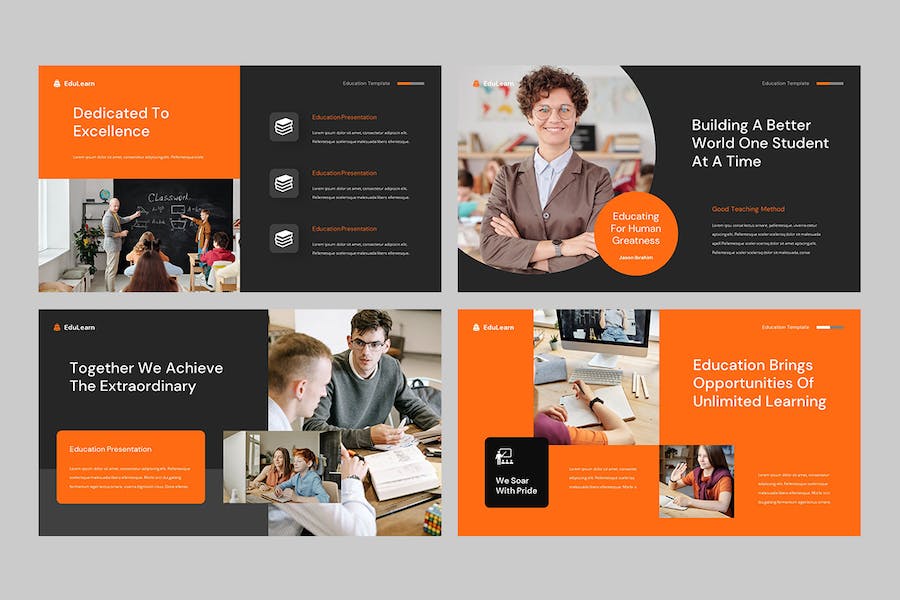 教育课程教学培训设计PPT模板 - PPT派