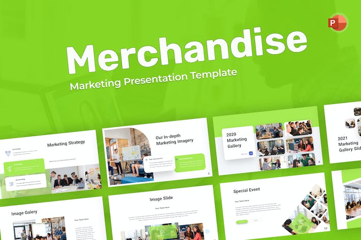 Merchandise-marketing-business-powerpoint-template - PPT派