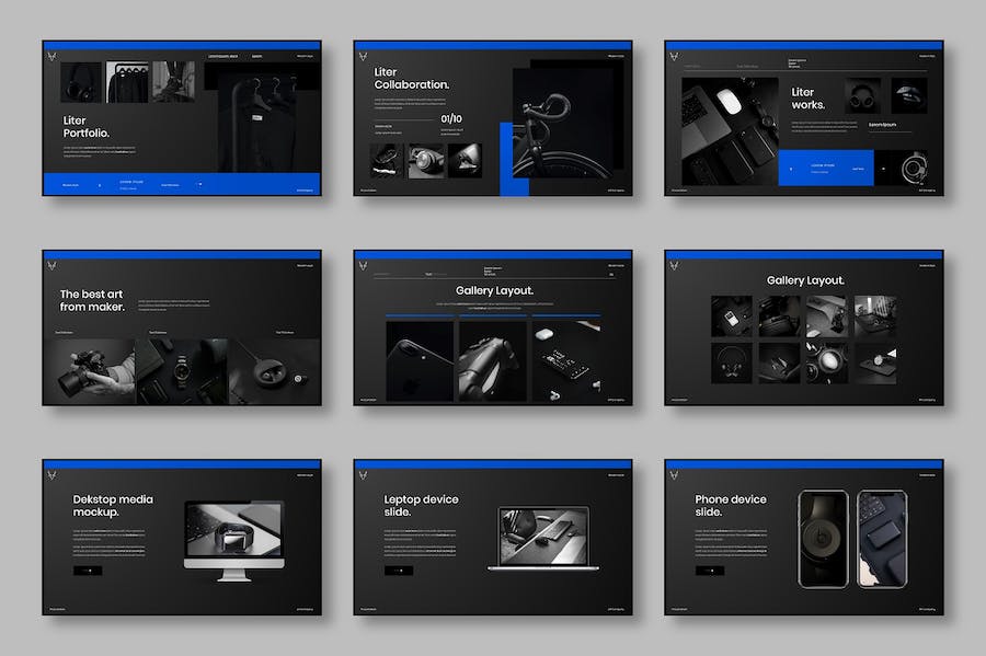 商务业务品牌推广演讲Keynote模板 - PPT派