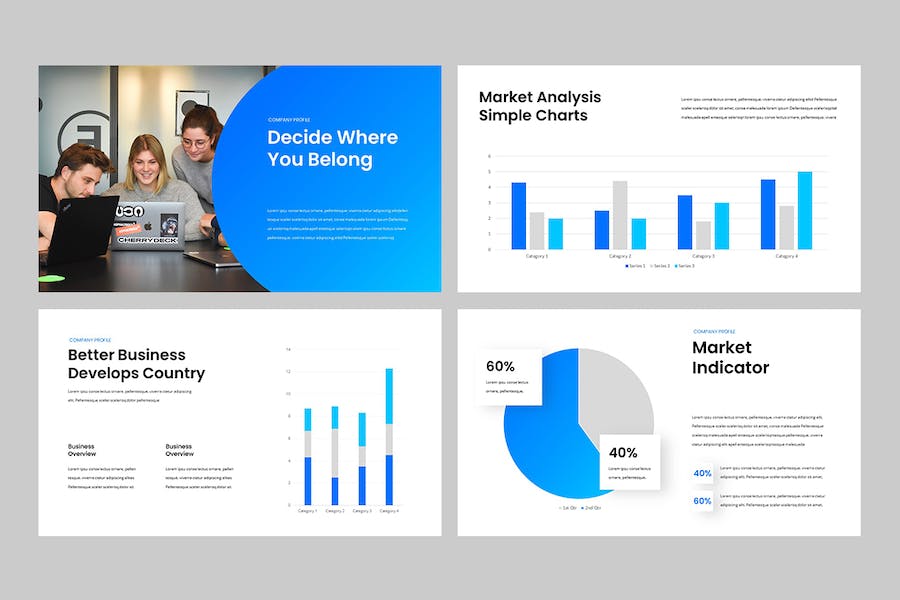 公司企业形象展示方案PPT模板 - PPT派