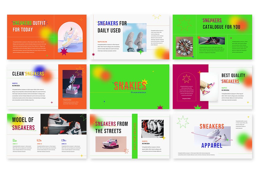 趣味设计通用Keynote模板 - PPT派