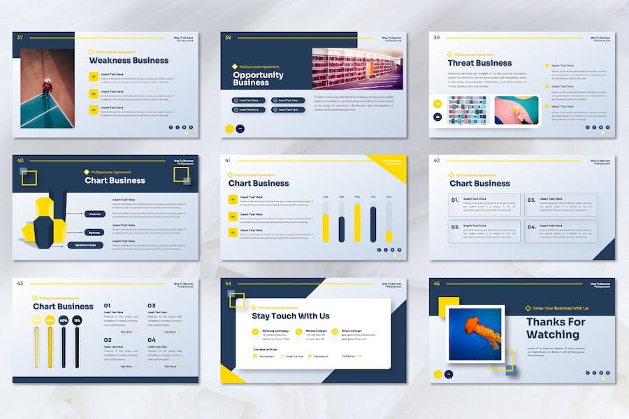 企业公司年度报告总结PPT模板 - PPT派
