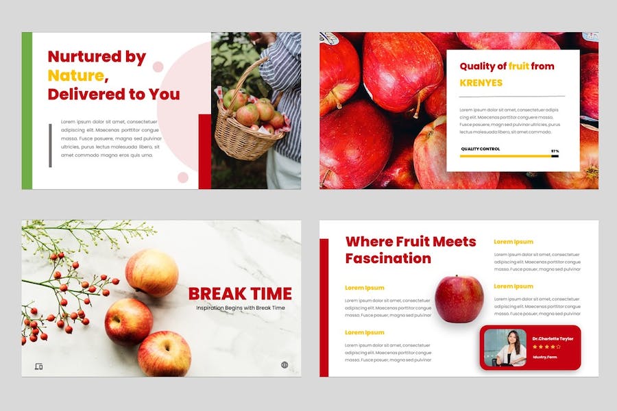 水果农业种植技术讲述推广营销方案Keynote模板 - PPT派