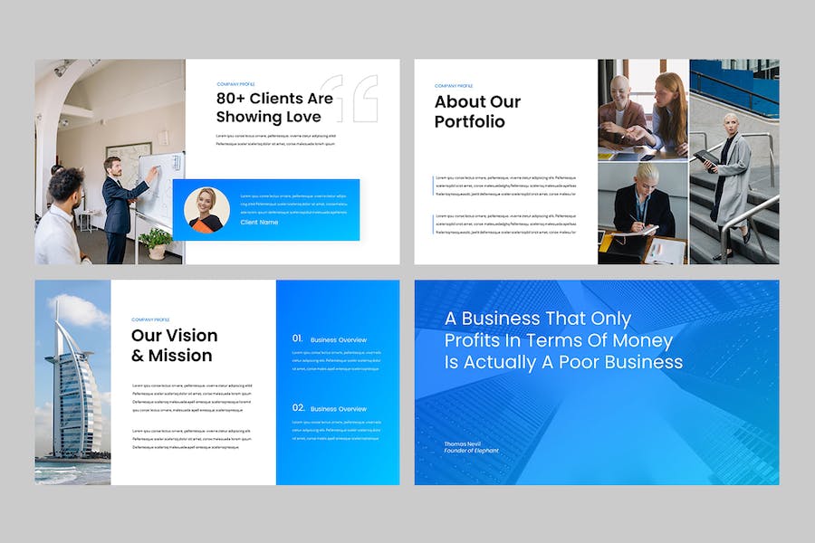 公司企业形象展示方案PPT模板 - PPT派