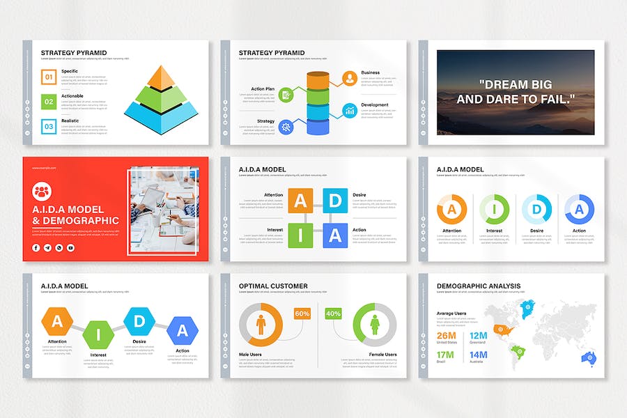 营销计划策略制定执行方案PPT模板 - PPT派