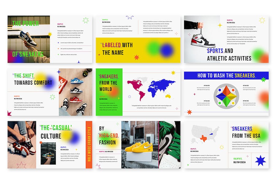 趣味设计通用Keynote模板 - PPT派