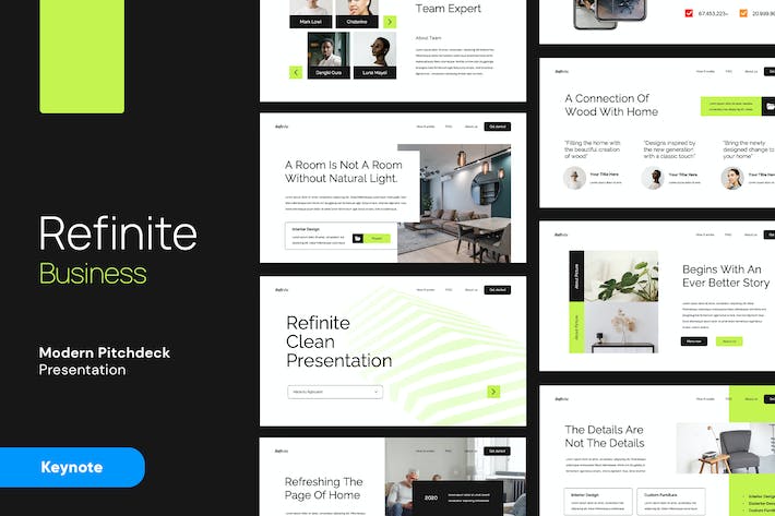 极简设计主题风格方案Keynote模板 - PPT派