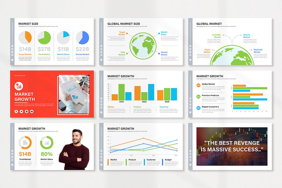 营销计划策略制定执行方案PPT模板 - PPT派
